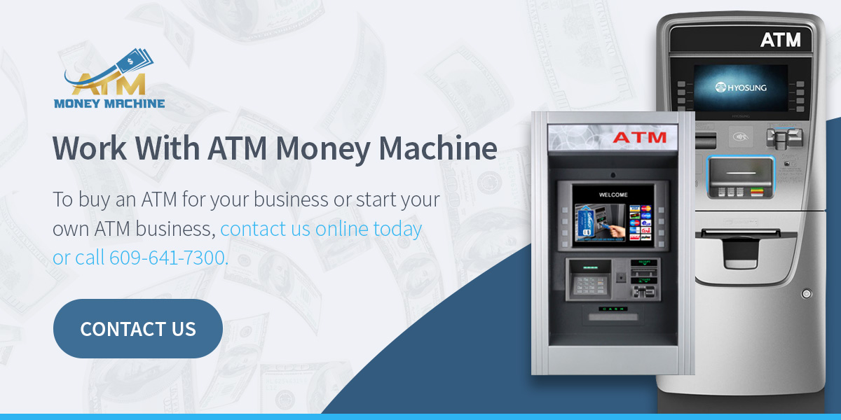 Work With ATM Money Machine