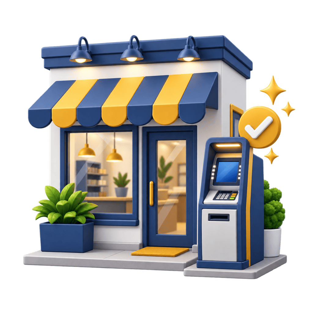 First-time ATM storefront success First-time ATM storefront success