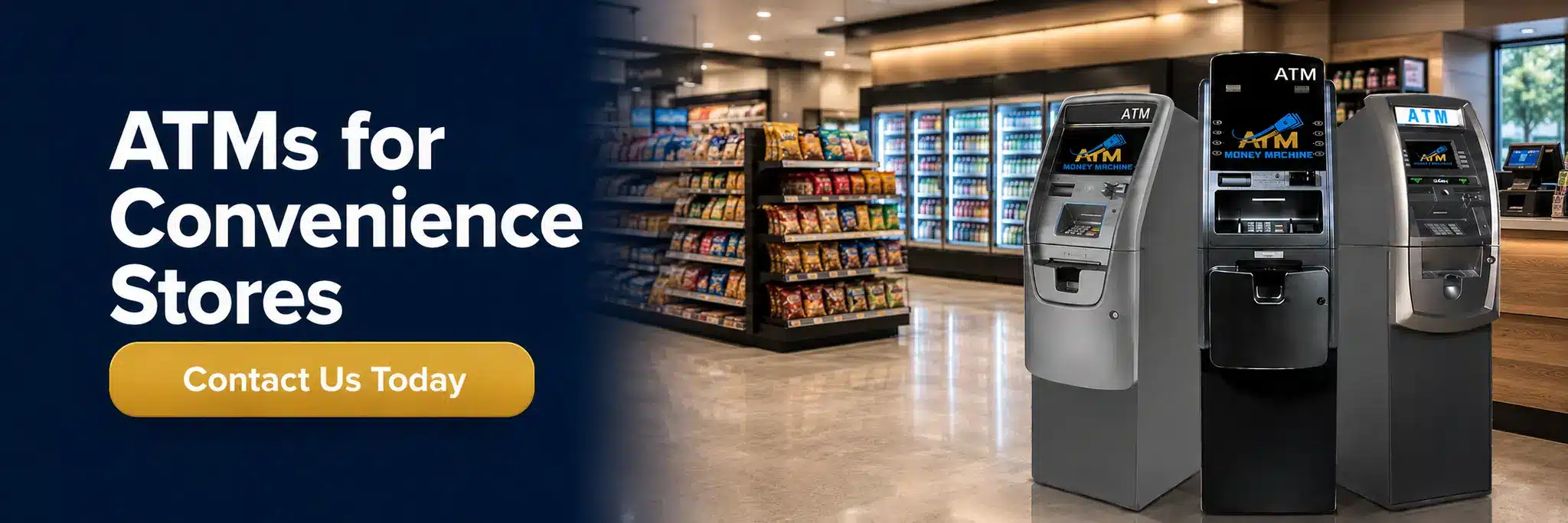 Contact us about an ATM for your convenience store