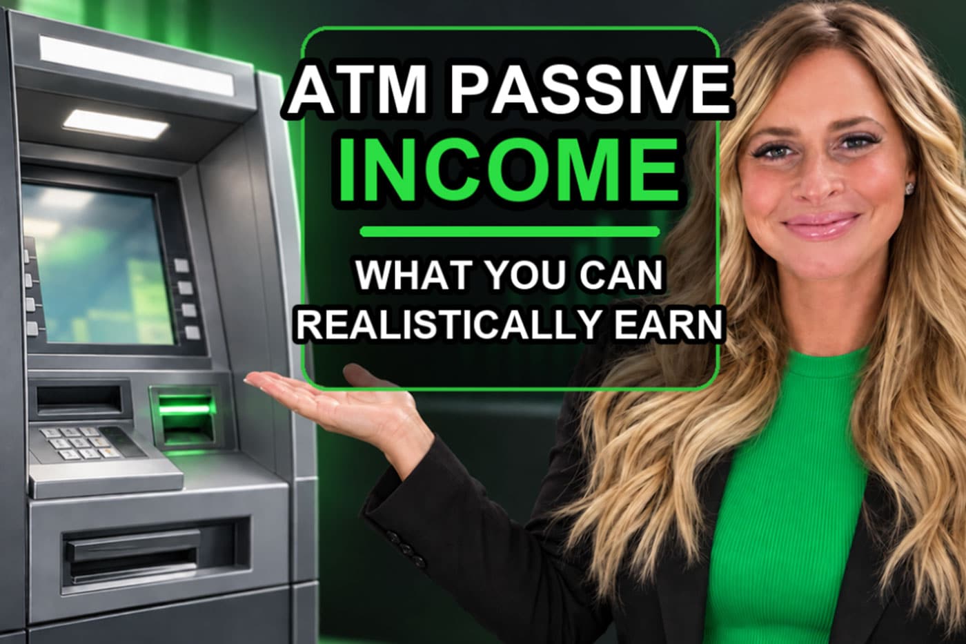 ATM Passive Income: What You Can Realistically Earn